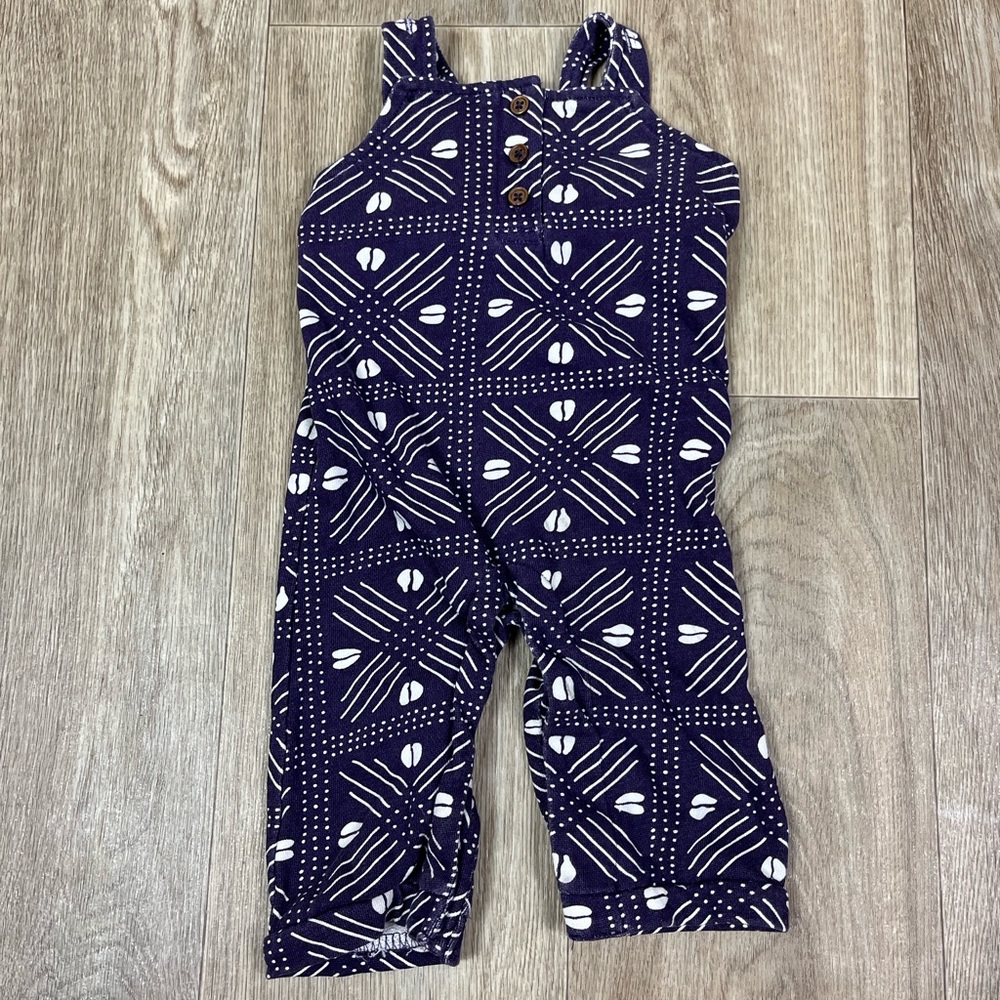 Ade + Ayo purple newborn tank top jumpsuit cotton